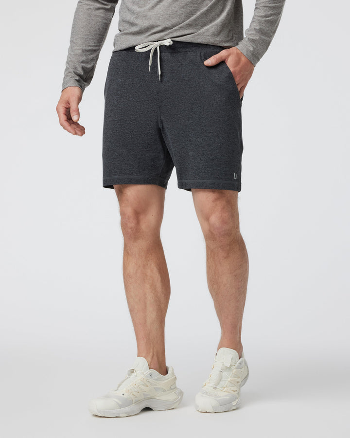 Vuori Men's Ponto Performance Short - Charcoal Heather - Sun Diego Boardshop