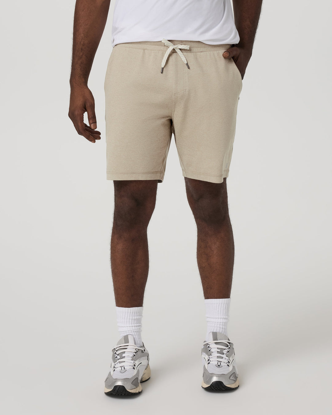 Vuori Men's Ponto Performance Short - Truffle Heather - Sun Diego Boardshop