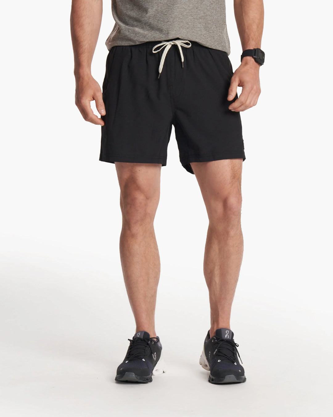 Vuori Men's Kore Short Lined 5" - Black - Sun Diego Boardshop