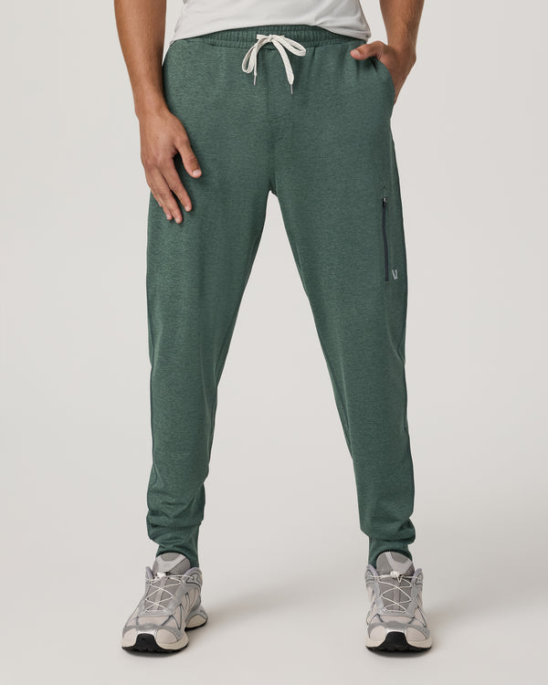 Vuori Sunday Performance Jogger - Agate Green Heather - Sun Diego Boardshop