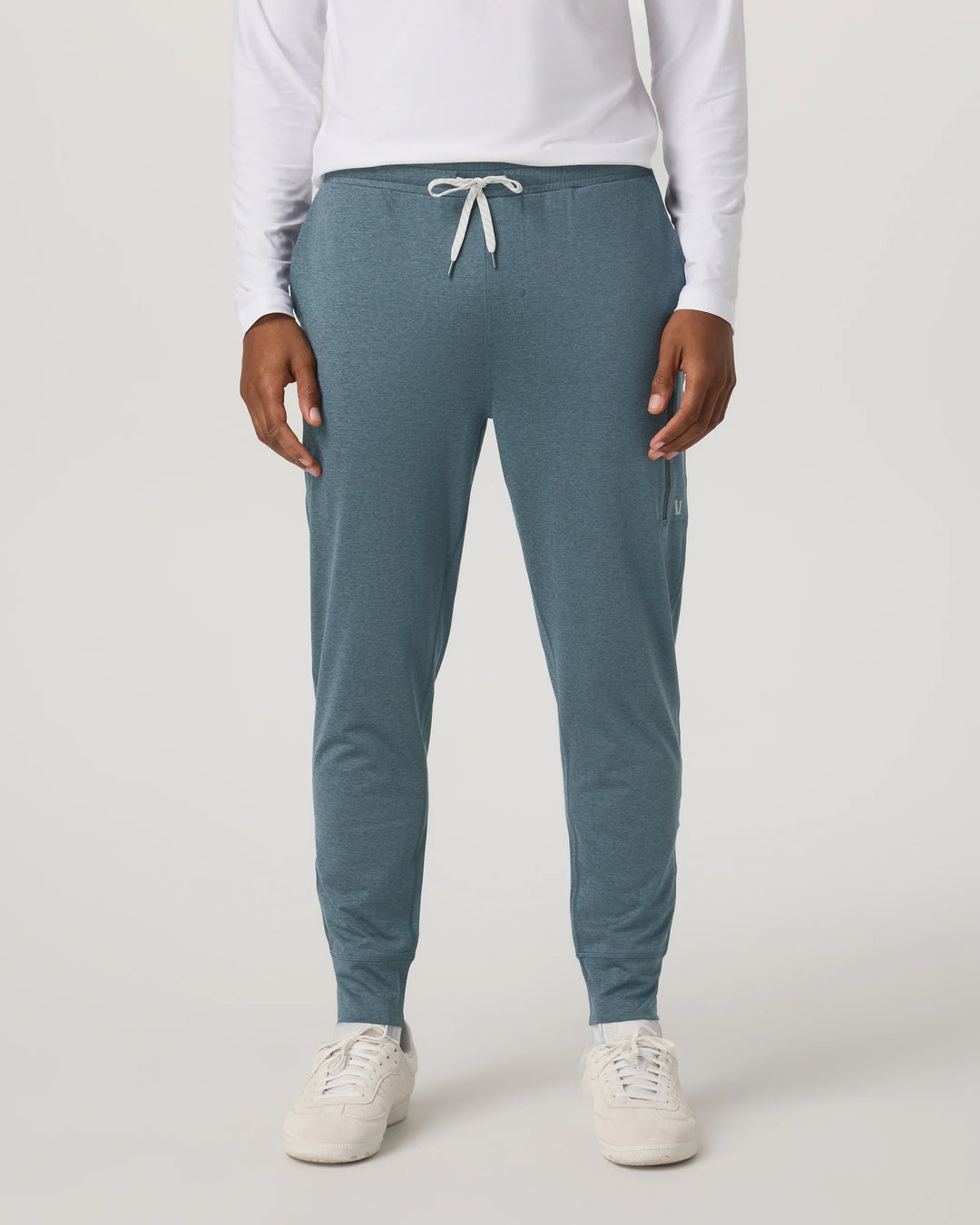 Vuori Men's Sunday Performance Jogger - Blue Sea Heather - Sun Diego Boardshop
