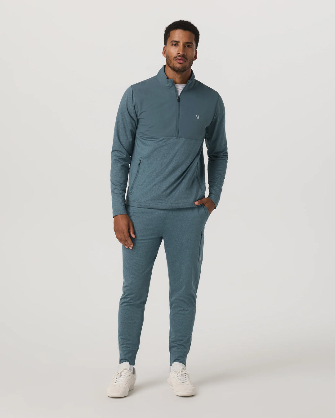 Vuori Men's Sunday Performance Jogger - Blue Sea Heather - Sun Diego Boardshop