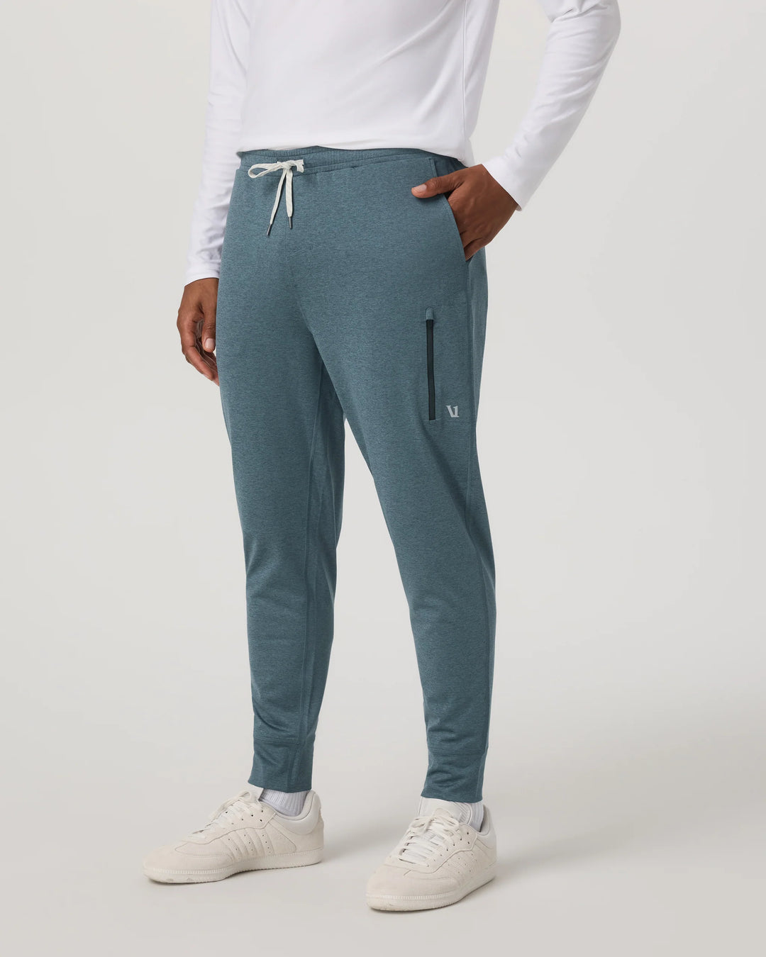 Vuori Men's Sunday Performance Jogger - Blue Sea Heather - Sun Diego Boardshop