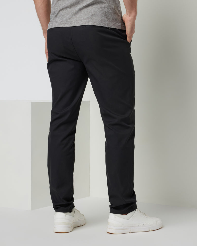 VUORI Cascade Tech Chino Pant - BLACK - Sun Diego Boardshop