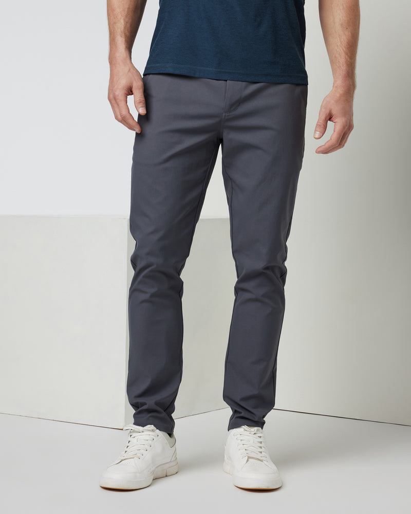 Vuori Cascade Tech Chino Pant Athletic Slim Fit 30" - Charcoal - Sun Diego Boardshop