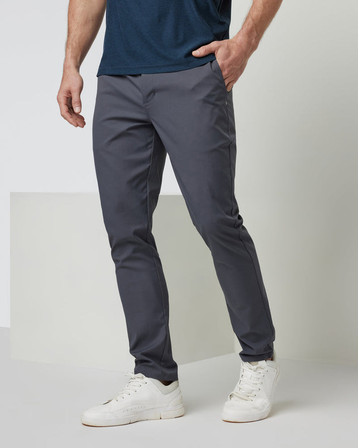 Vuori Cascade Tech Chino Pant Athletic Slim Fit 30" - Charcoal - Sun Diego Boardshop