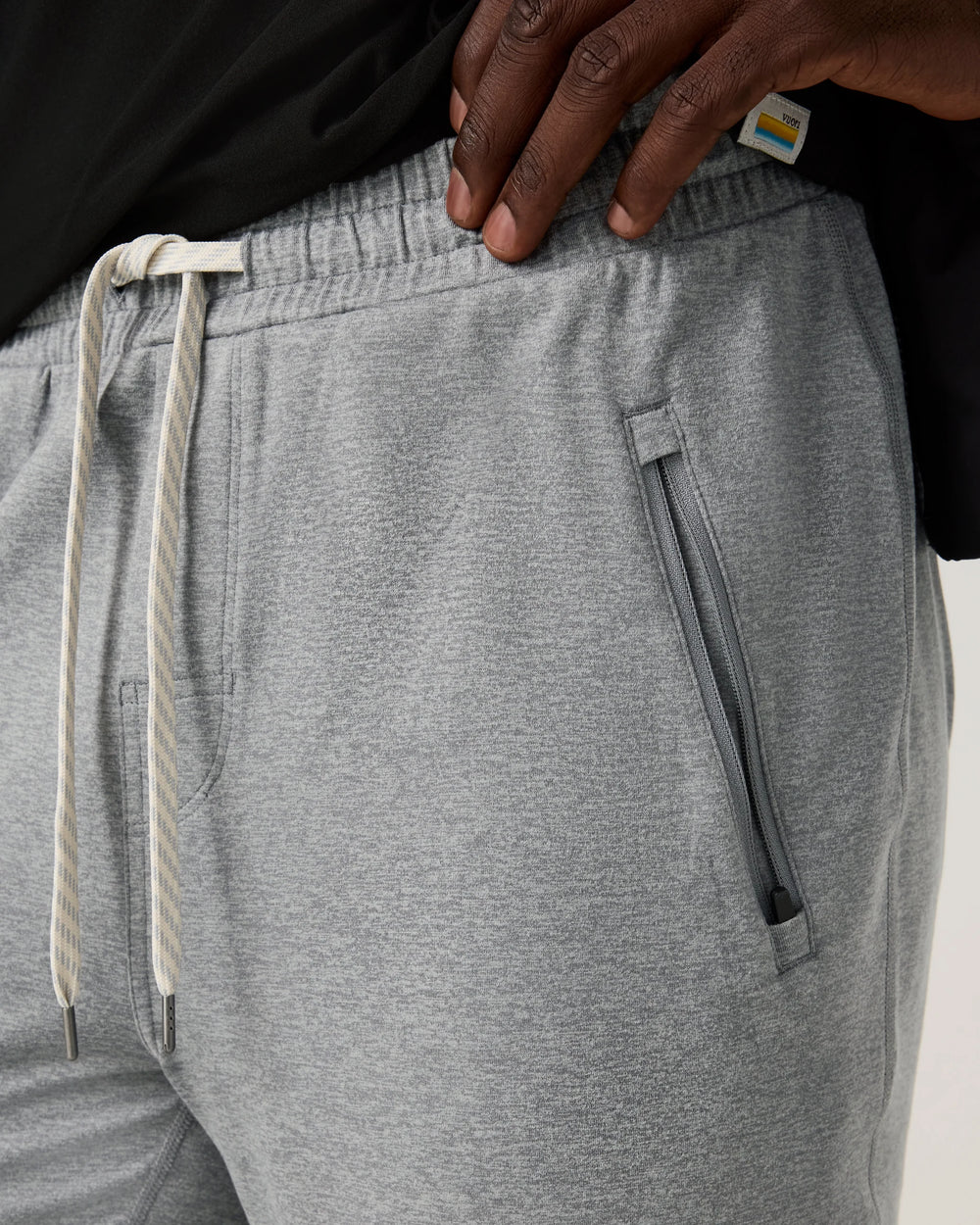 Vuori Men's Ponto Performance Jogger - Grey Heather - Sun Diego Boardshop