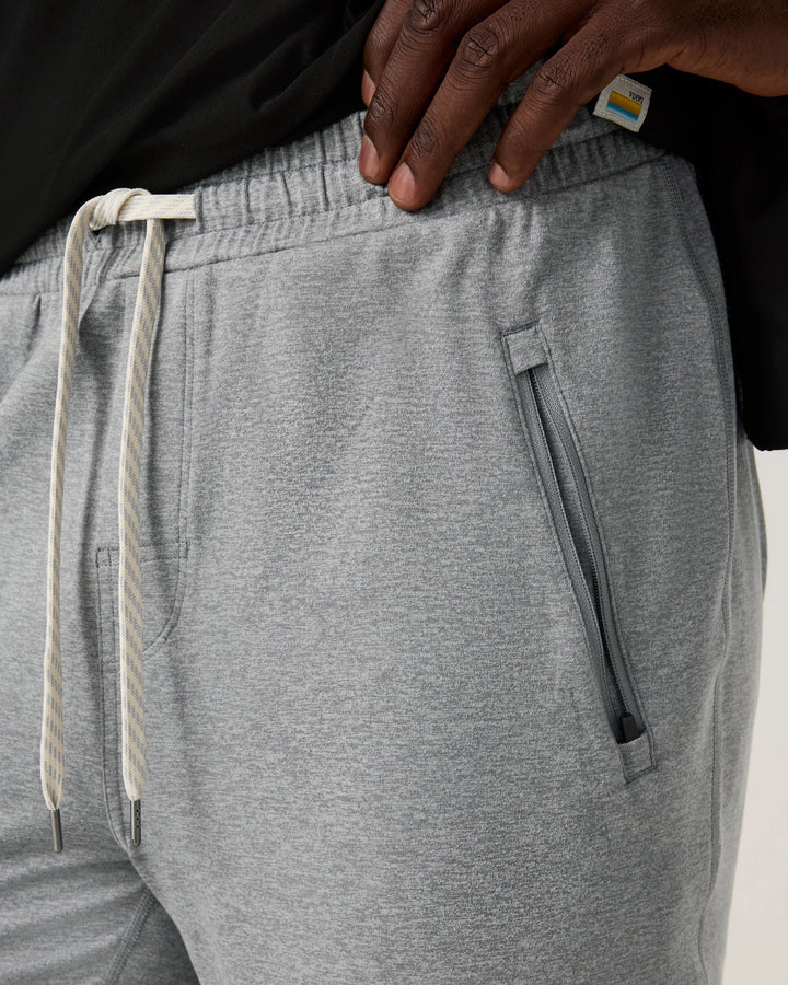 Vuori Men's Ponto Performance Jogger - Grey Heather - Sun Diego Boardshop