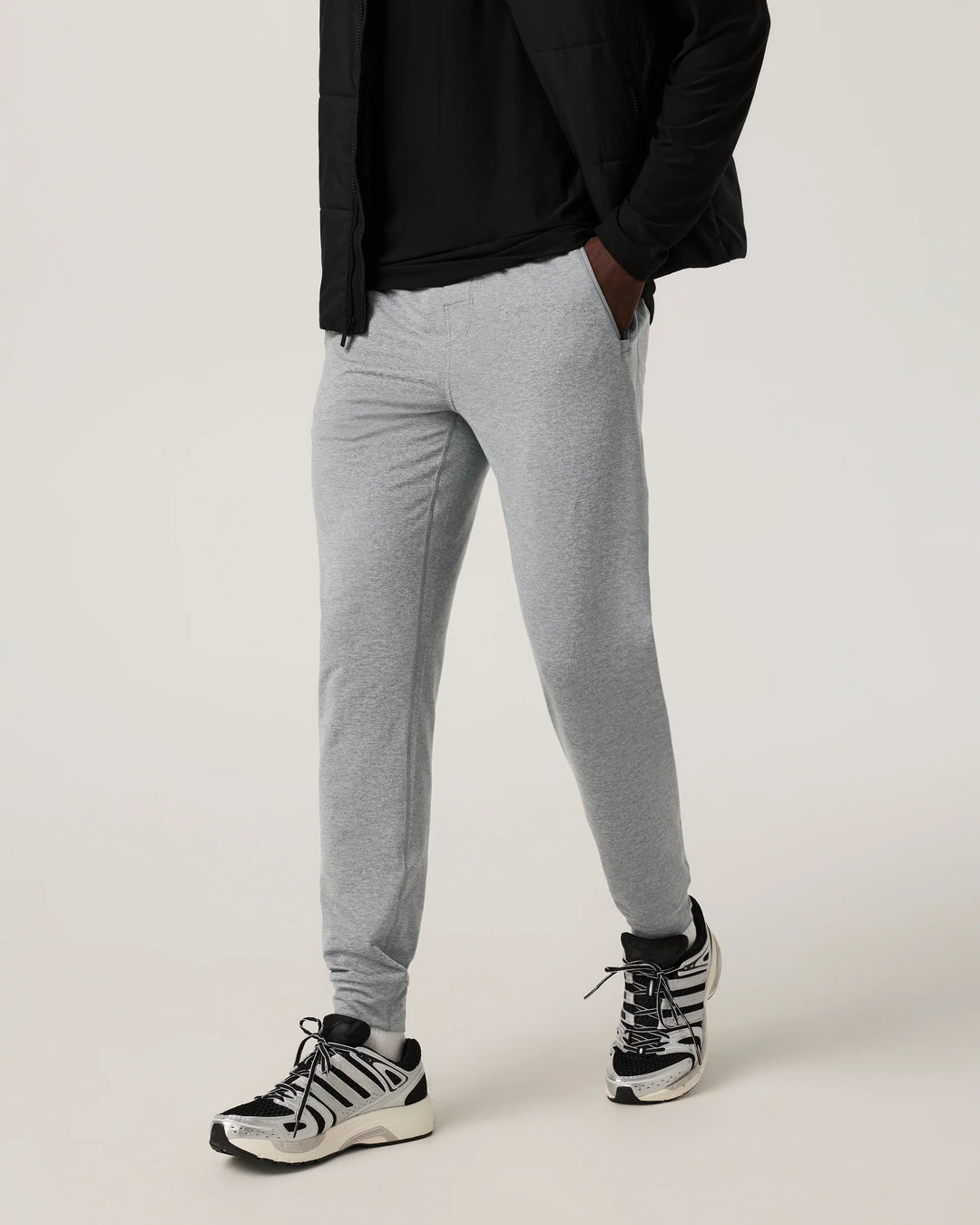 Vuori Men's Ponto Performance Jogger - Grey Heather - Sun Diego Boardshop