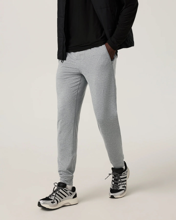 Vuori Men's Ponto Performance Jogger - Grey Heather - Sun Diego Boardshop
