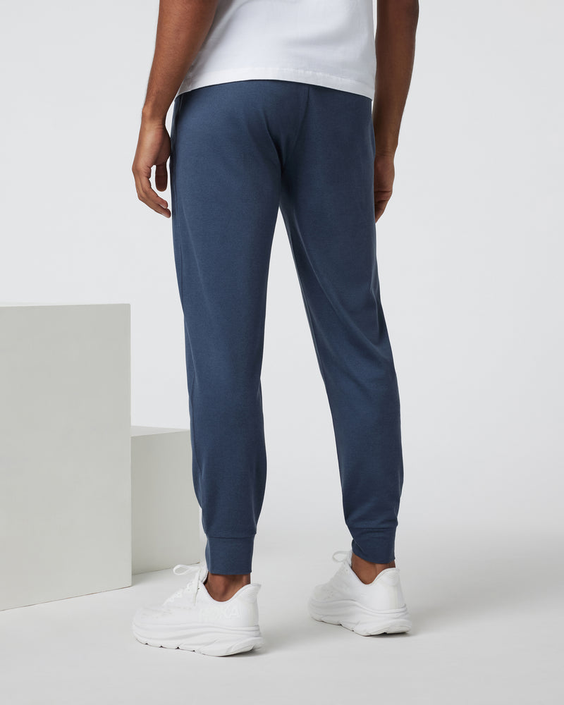 Vuori Ponto Performance Jogger - AZURE HEATHER - Sun Diego Boardshop