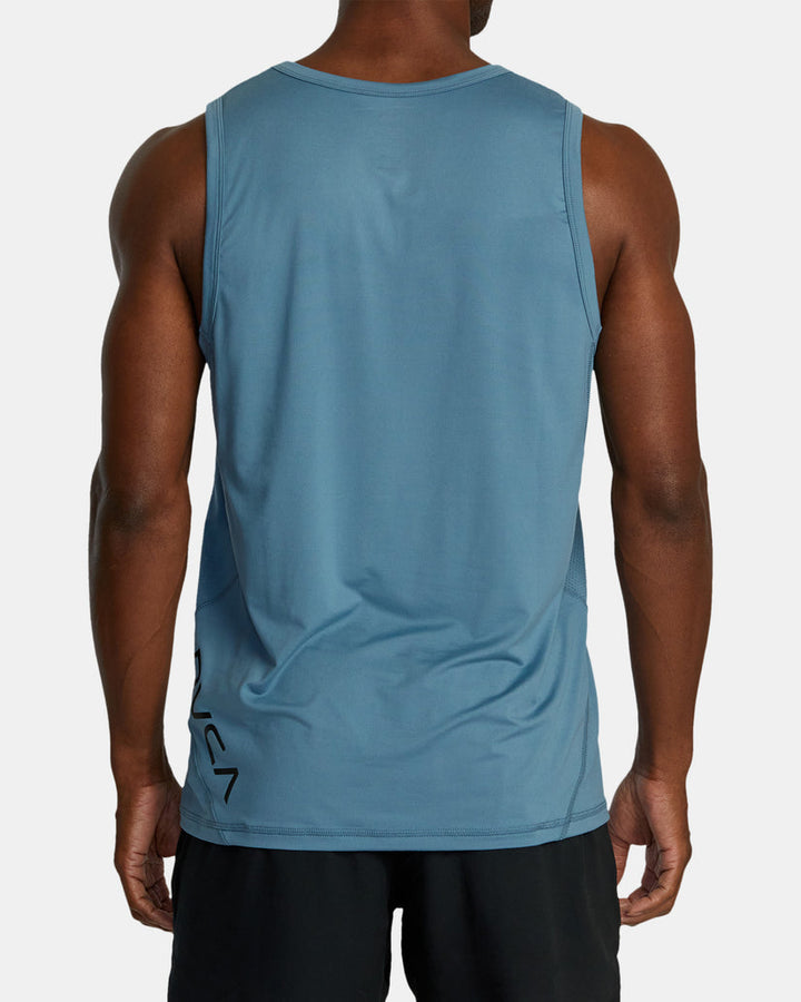 RVCA SPORT VENT TANK TOP - GLACIER - Sun Diego Boardshop