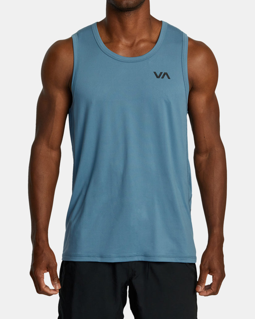 RVCA SPORT VENT TANK TOP - GLACIER - Sun Diego Boardshop