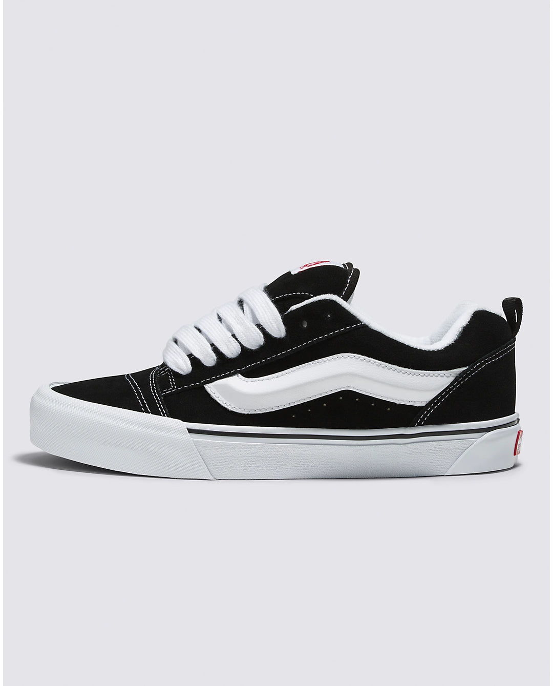 Vans Knu Skool Suede Shoe BLACK TRUE WHITE Sun Diego Boardshop