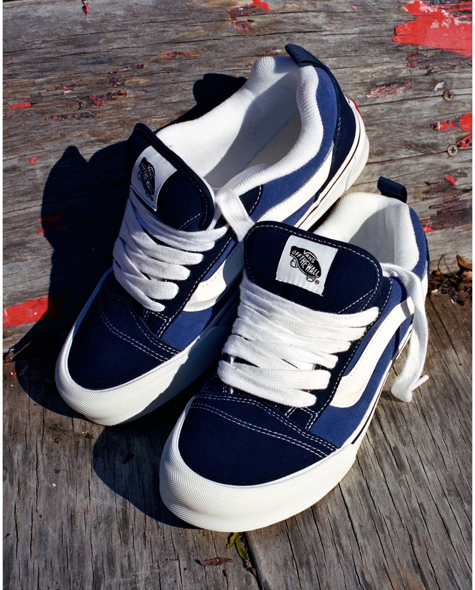 Navy white vans hotsell