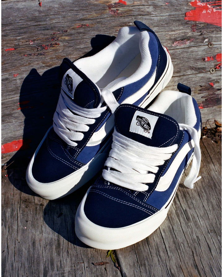 Vans Knu Skool Shoe - NAVY TRUE WHITE - Sun Diego Boardshop