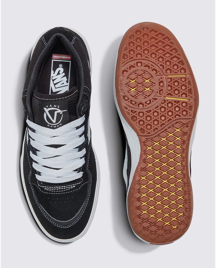 Vans Men's Rowan 2 Shoe - Blackwhite - Sun Diego Boardshop