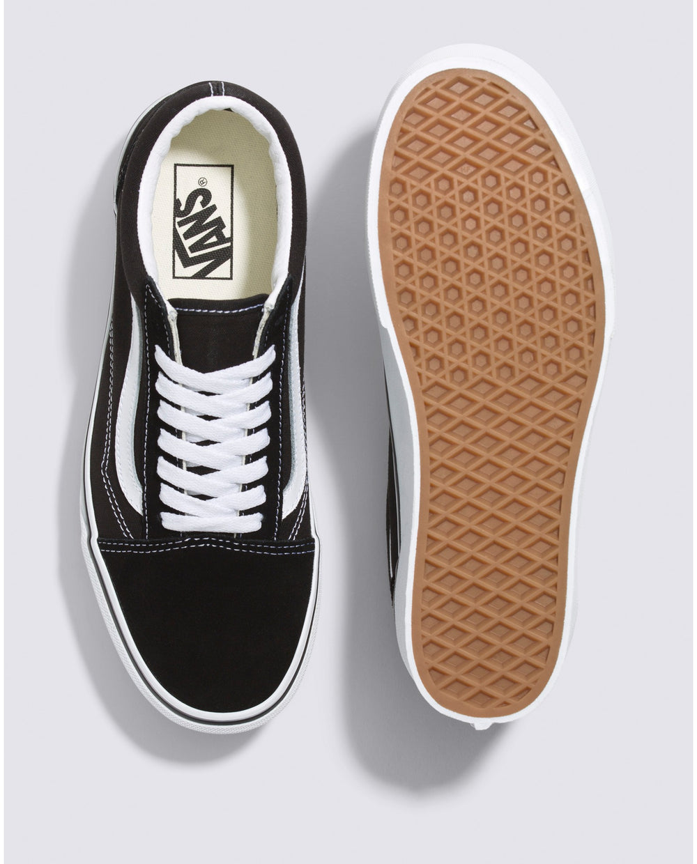 Vans Women's Old Skool Stackform Shoe - BLACK/TRUE WHITE 6BT - Sun Diego Boardshop