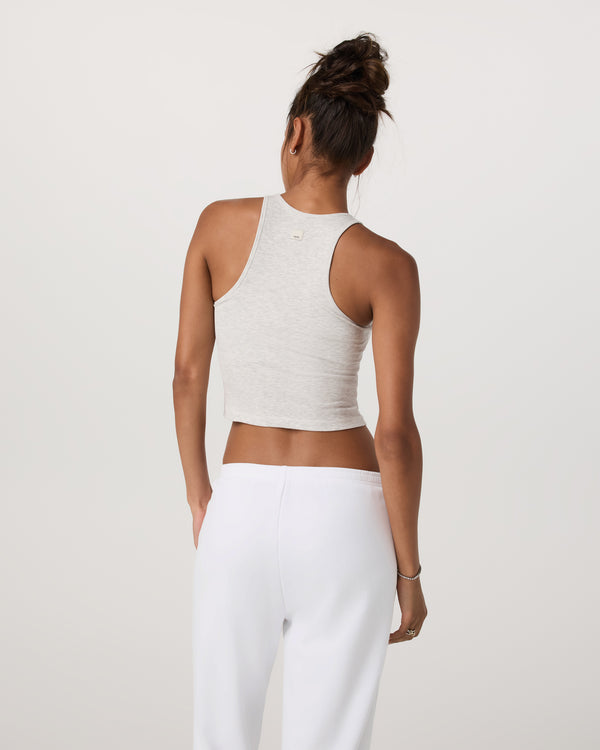 Vuori Pose Plyo Tank - White Heather Grey - Sun Diego Boardshop