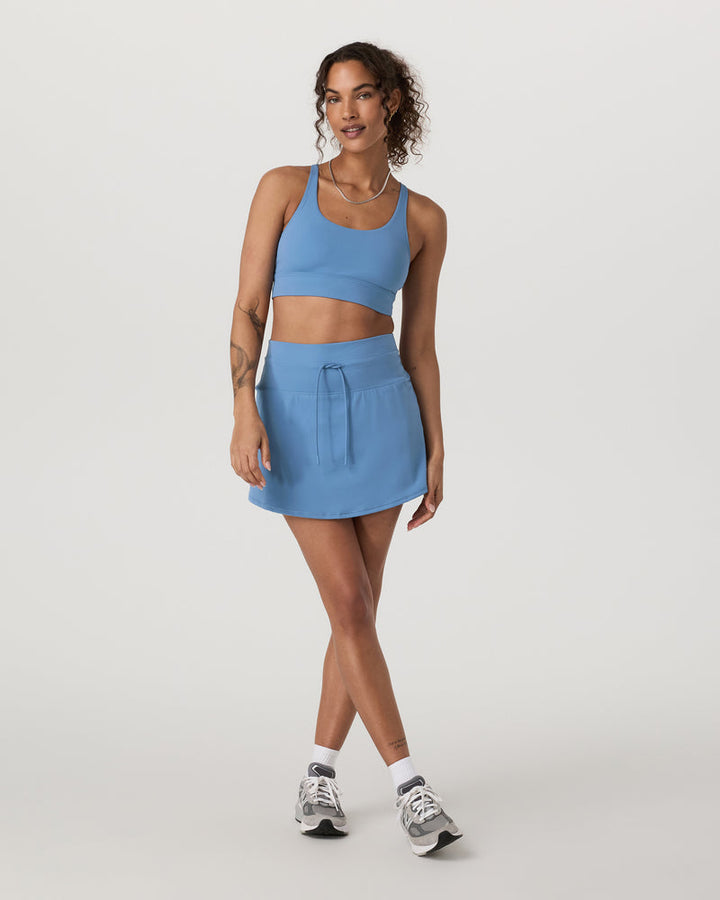 Vuori Girls Yosemite Longline Bra - Light French Blue - Sun Diego Boardshop