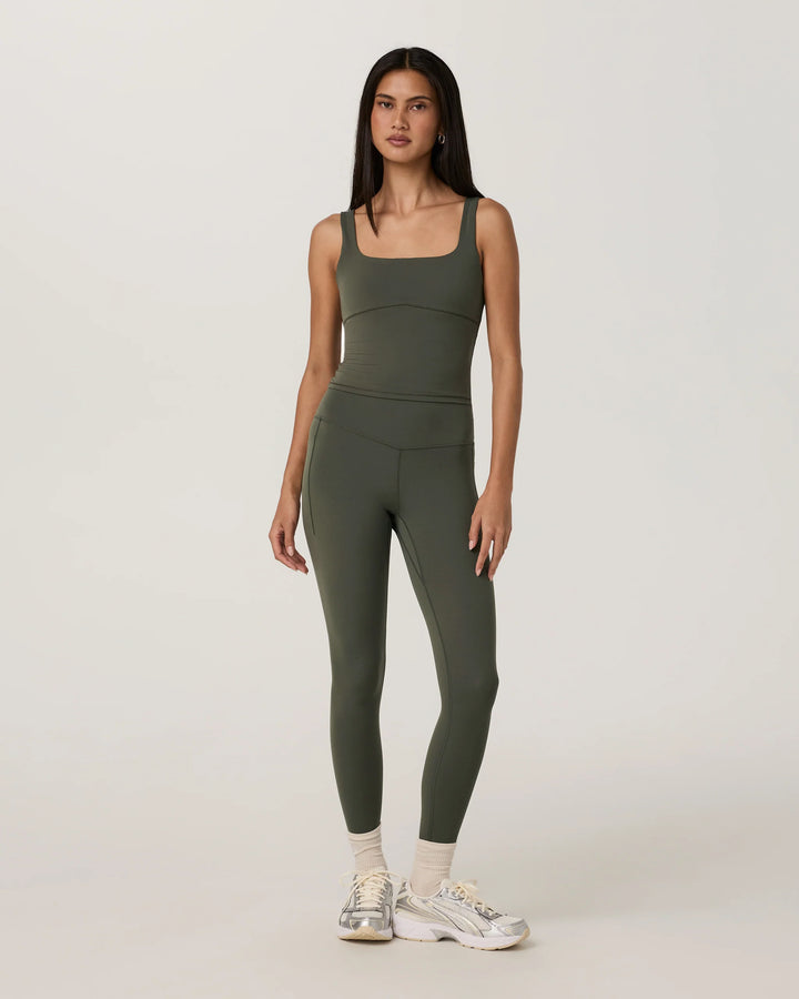 Vuori Women's AllTheForm Support Tank - Army - Sun Diego Boardshop