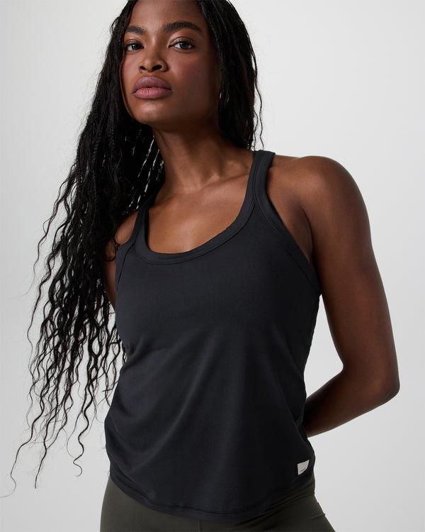 Vuori Lux Racerback Tank - Black - Sun Diego Boardshop