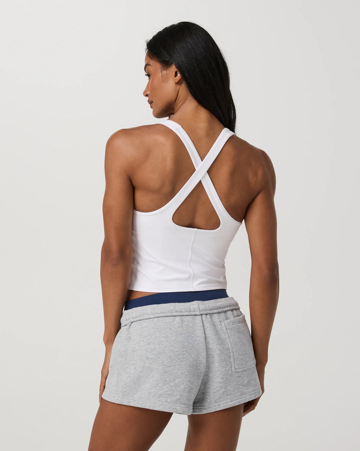 Vuori Women's AllTheForm Logo Tank - White - Sun Diego Boardshop
