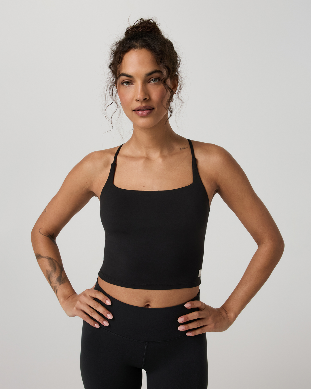 Vuori Women's Allthefeels Strappy Back Tank - Black - Sun Diego Boardshop