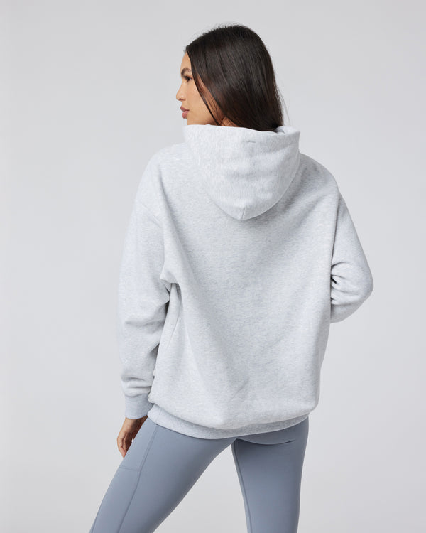 Vuori Restore Oversized Hoodie - Pale Grey Heather