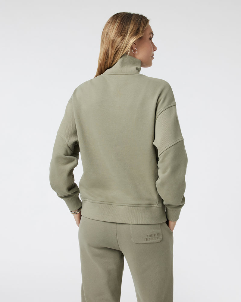 Vuori Sedona Rib Half Zip - METAL - Sun Diego Boardshop