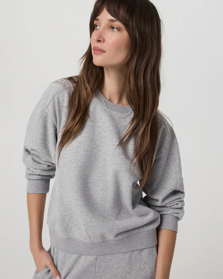 Vuori Sedona Seams Crew - Light Heather Grey - Sun Diego Boardshop