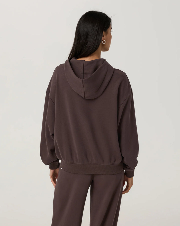 Vuori Women's Sedona Classic Pullover Hoodie - French Roast - Sun Diego Boardshop