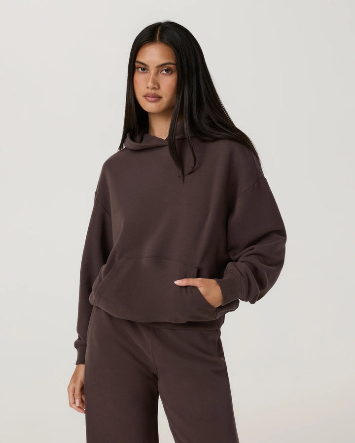 Vuori Women's Sedona Classic Pullover Hoodie - French Roast - Sun Diego Boardshop