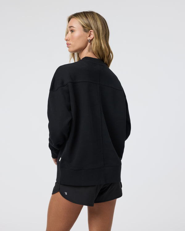 Vuori Sedona Weekender Crew - Black - Sun Diego Boardshop