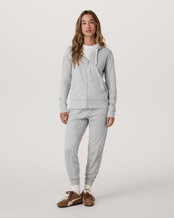 Vuori Performance Jogger - Pale Grey Heather - Sun Diego Boardshop