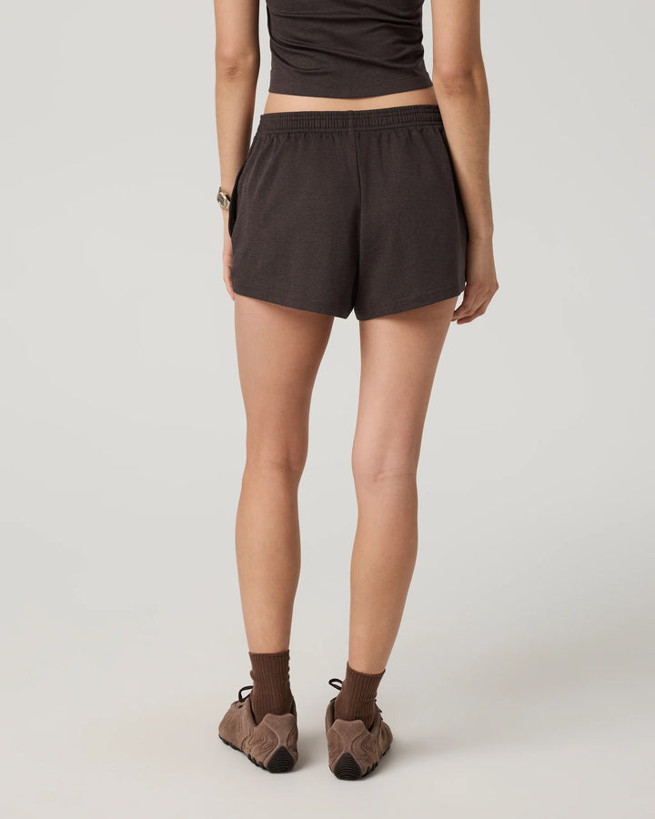 Vuori Women's Halo Short - Java Heather - Sun Diego Boardshop