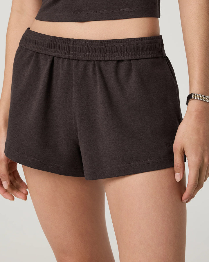 Vuori Women's Halo Short - Java Heather - Sun Diego Boardshop