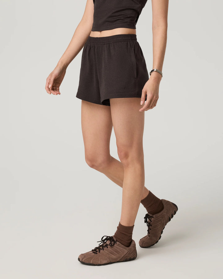 Vuori Women's Halo Short - Java Heather - Sun Diego Boardshop