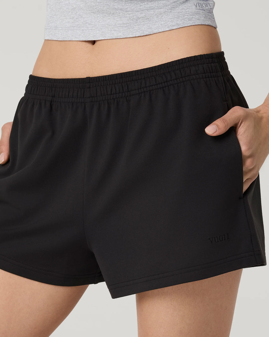 Vuori Women's Halo Short - Solid Black - Sun Diego Boardshop