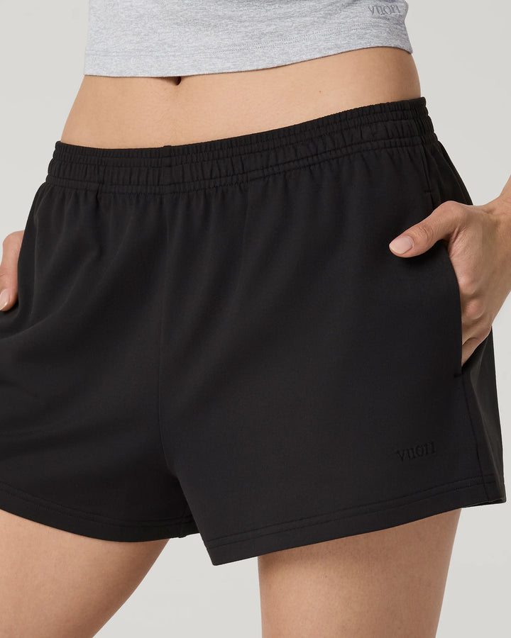 Vuori Women's Halo Short - Solid Black - Sun Diego Boardshop