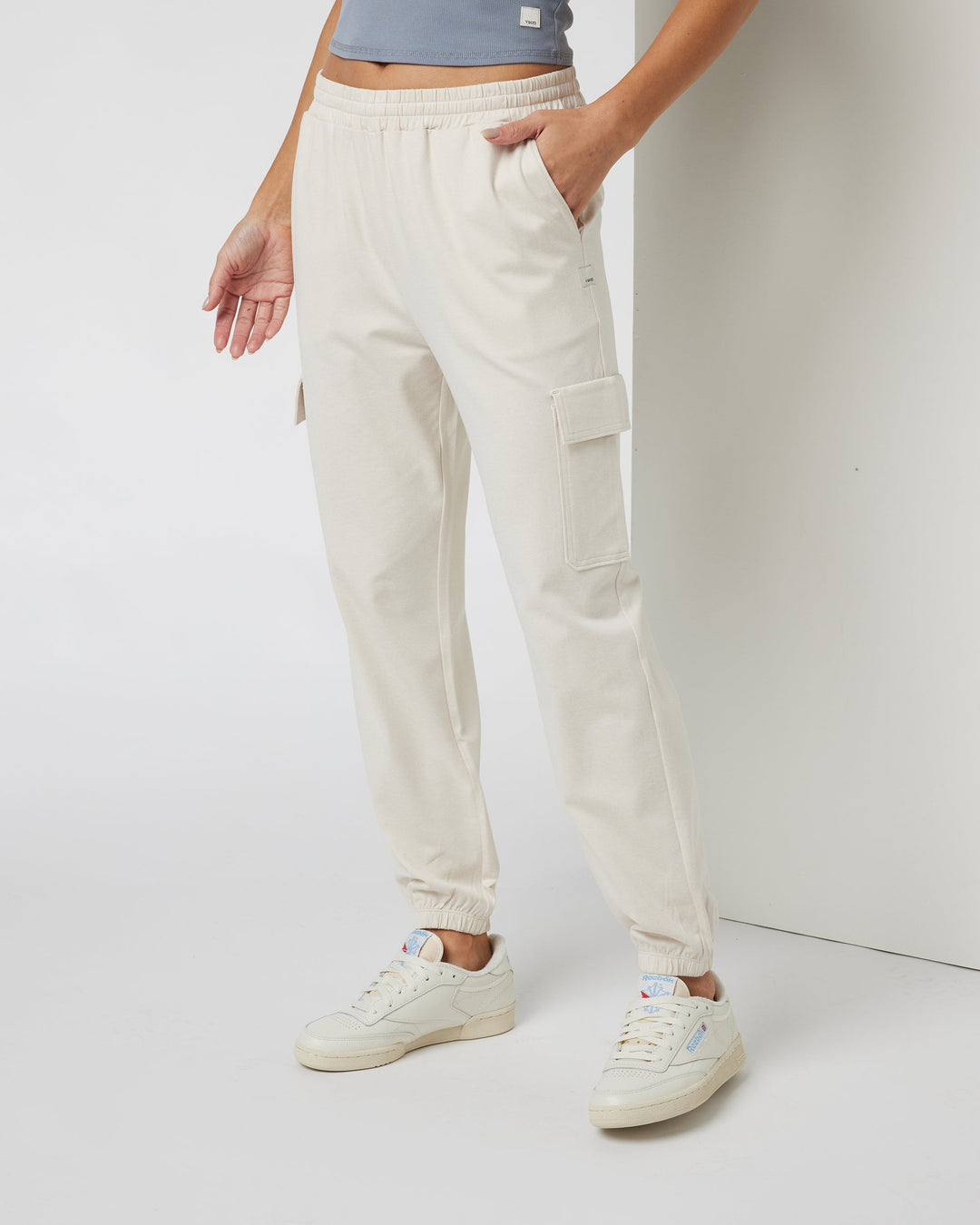 Vuori Boyfriend Cargo Jogger - MILKWEED HEATHER - Sun Diego Boardshop