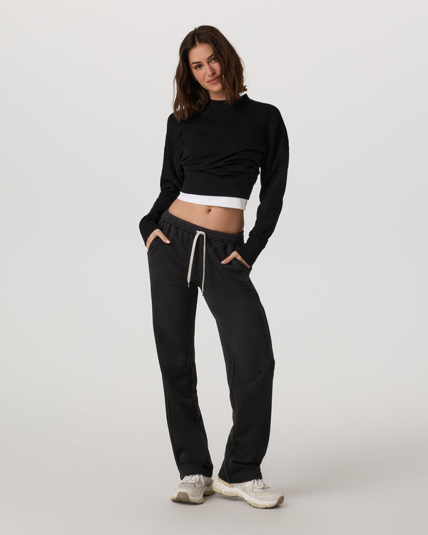 Vuori Sedona Straight Leg Sweatpant - Black - Sun Diego Boardshop