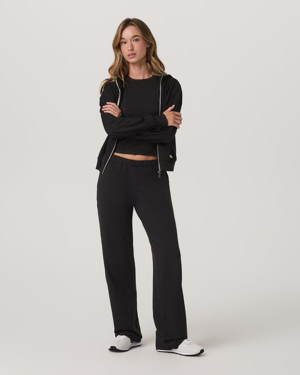 Vuori Halo Modern Straight Leg Pant - Solid Black - Sun Diego Boardshop