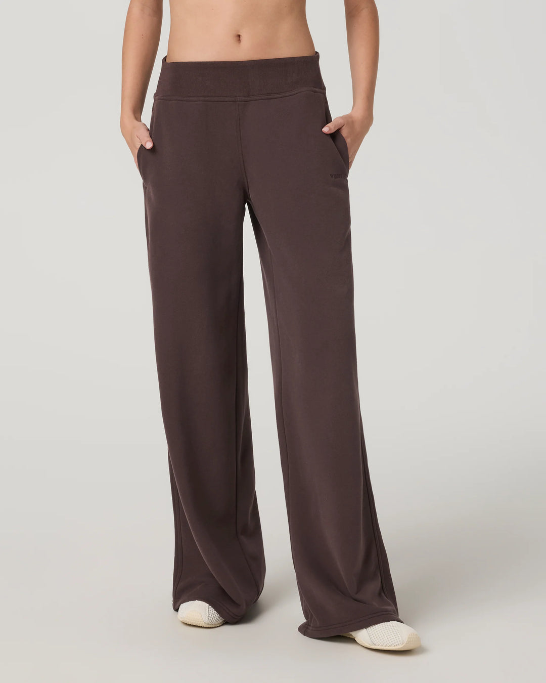 Vuori Women's Sedona Midrise Wideleg Sweatpant - French Roast - Sun Diego Boardshop