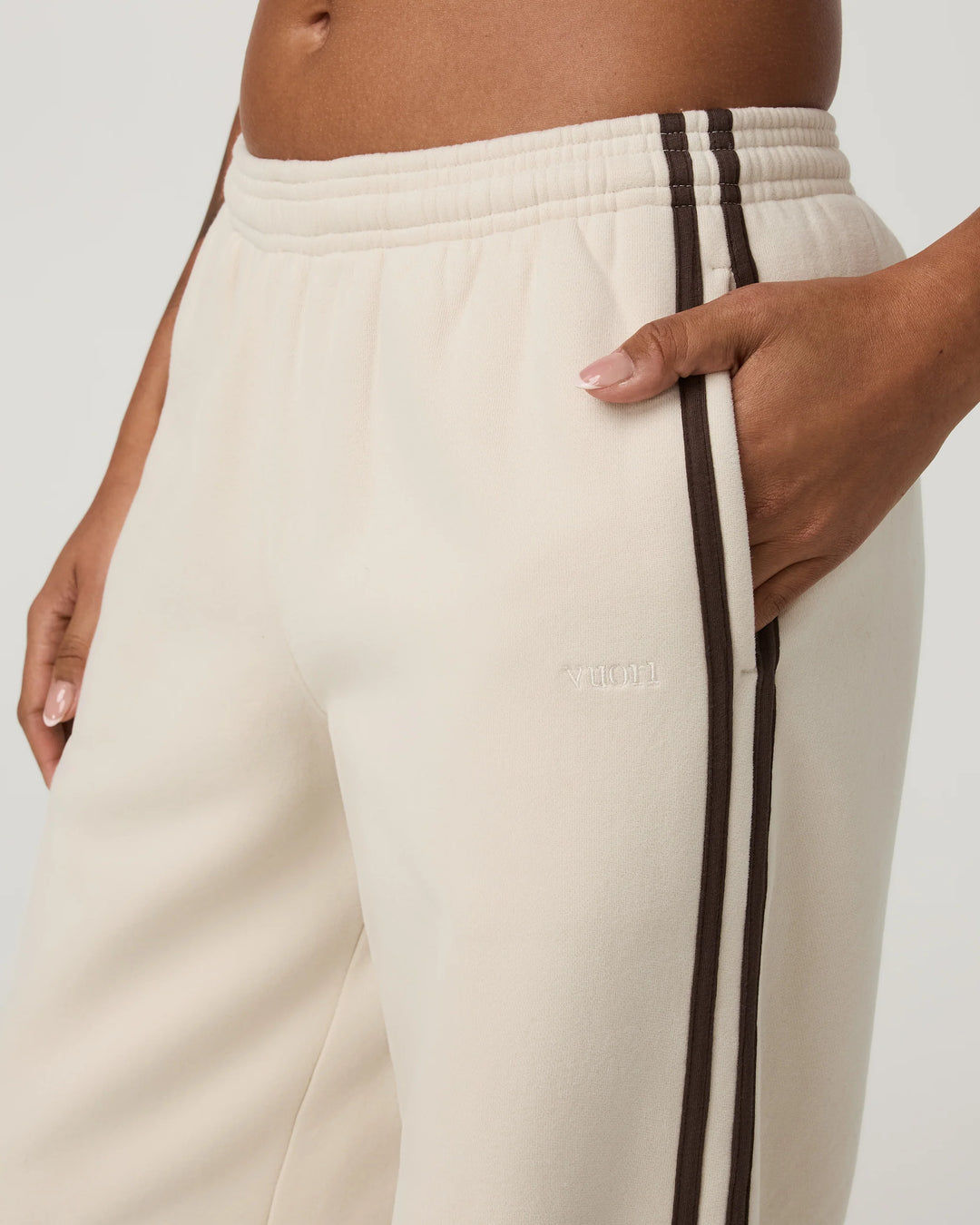Vuori Women's Restore Straight Leg Track Sweatpant - Bone - Sun Diego Boardshop