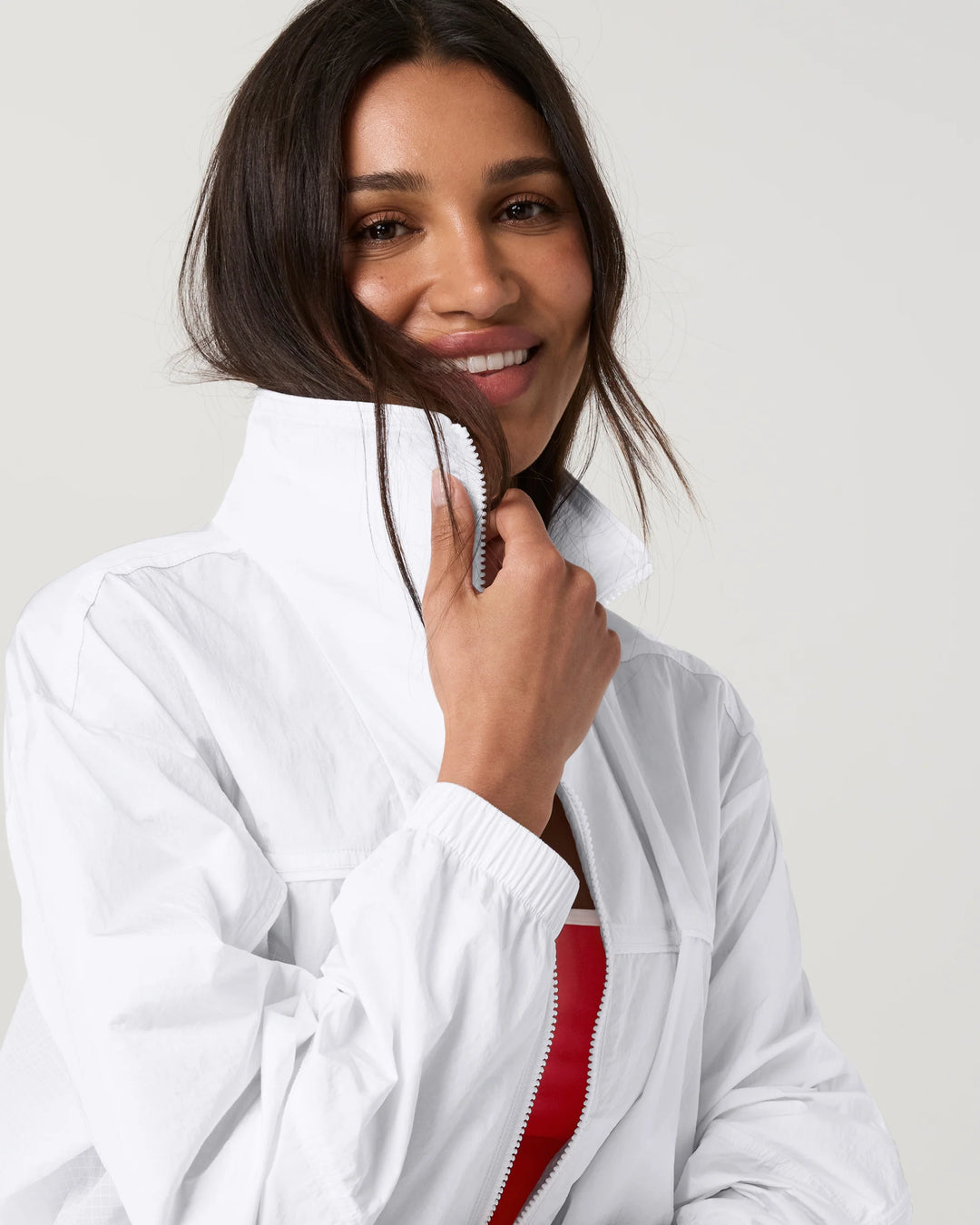 Vuori Women's Court Full Zip - White - Sun Diego Boardshop