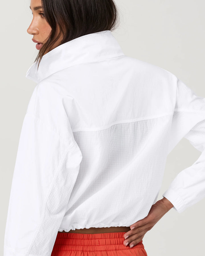Vuori Women's Court Full Zip - White - Sun Diego Boardshop