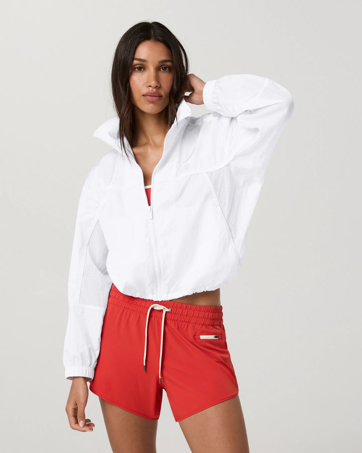 Vuori Women's Court Full Zip - White - Sun Diego Boardshop
