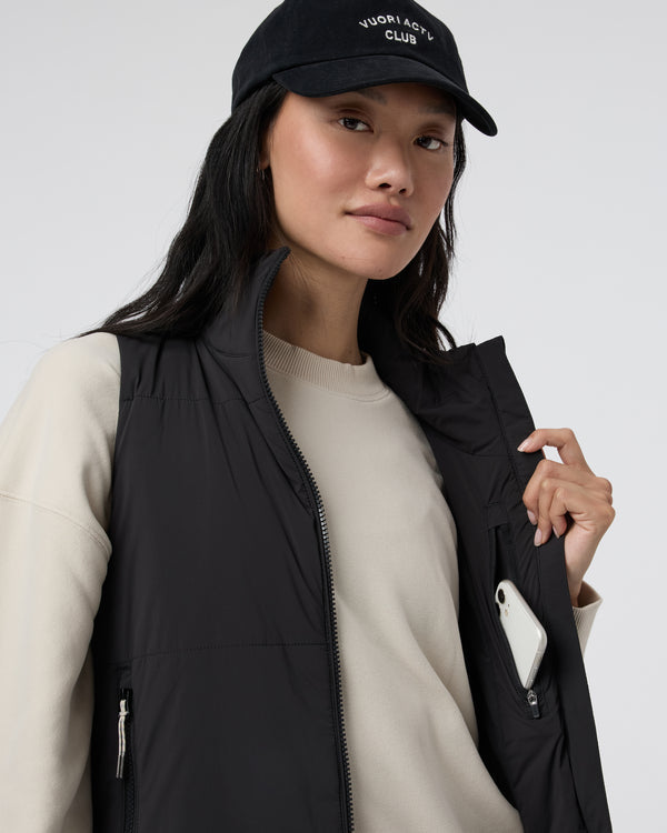 Vuori Canyon Insulated Vest - Black - Sun Diego Boardshop