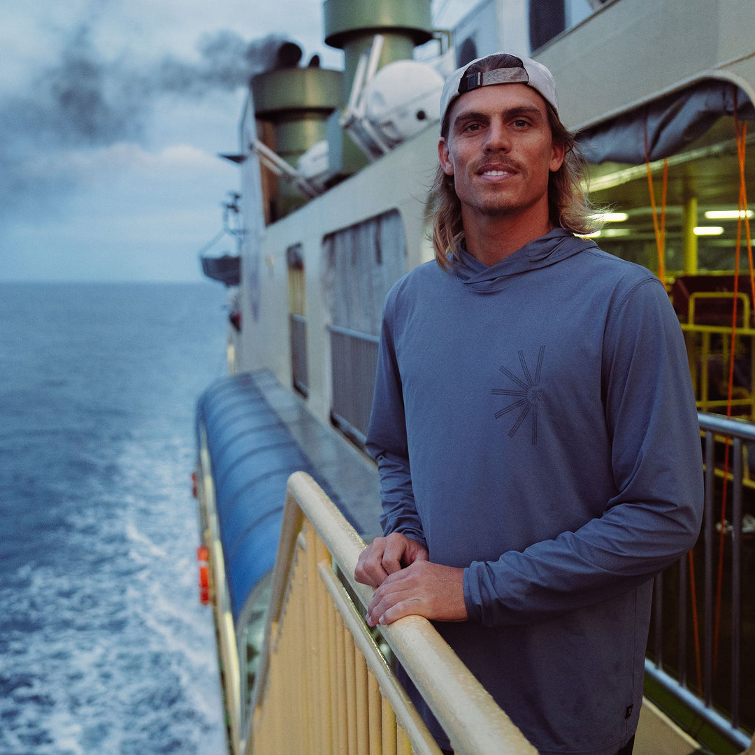 Roark Men's Venture UPF Hoodie - Neptune - Sun Diego Boardshop